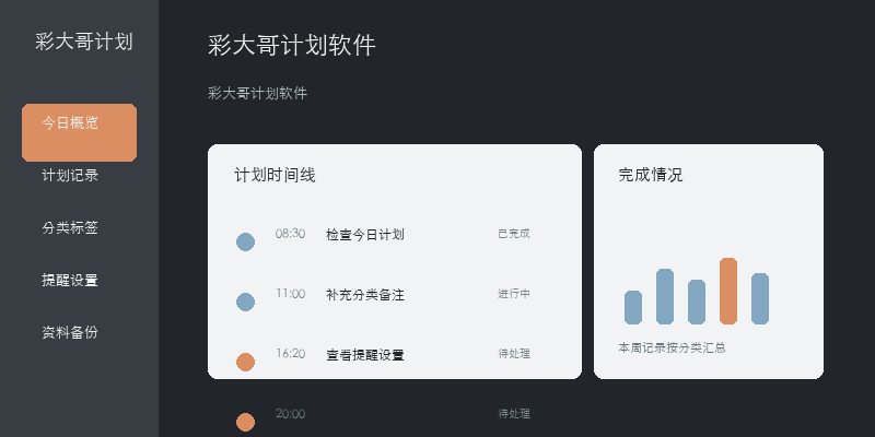 彩大哥计划软件彩大哥计划界面